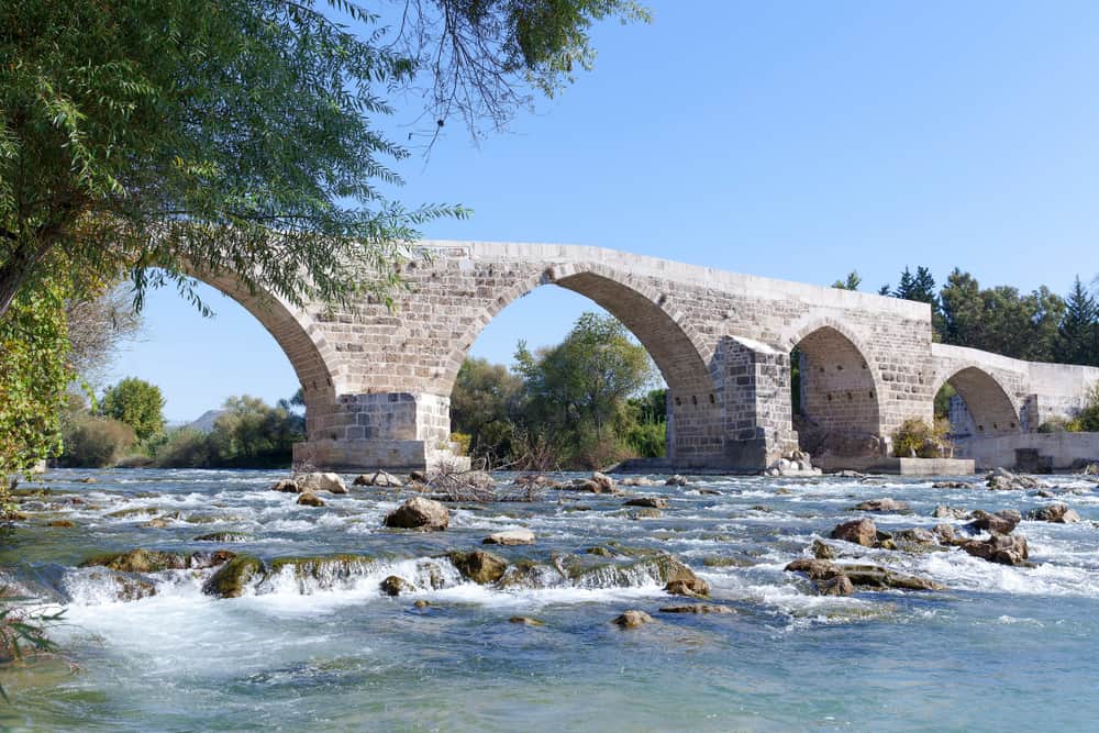 Aspendos Köprüsü Manavgat Antalya