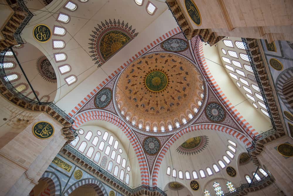 Süleymaniye Camisi Tavan