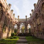 bombed out church