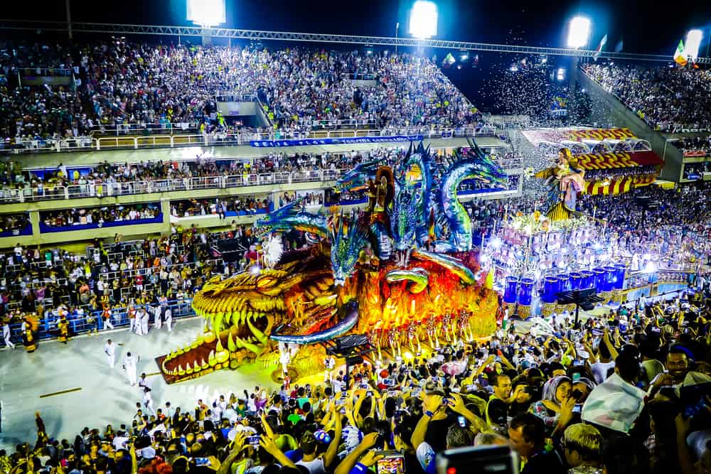 Rio de Janeiro, Brezilya Rio Karnavalı