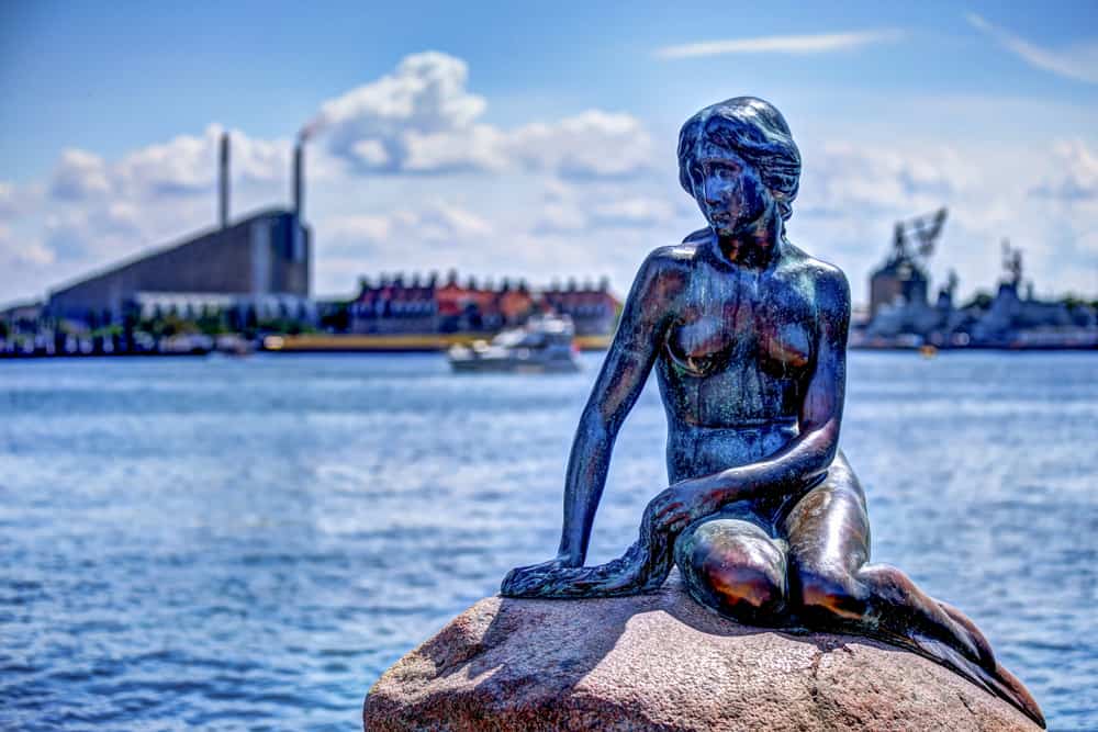 Küçük Deniz Kızı: Den Lille Havfrue, Kopenhag, Danimarka