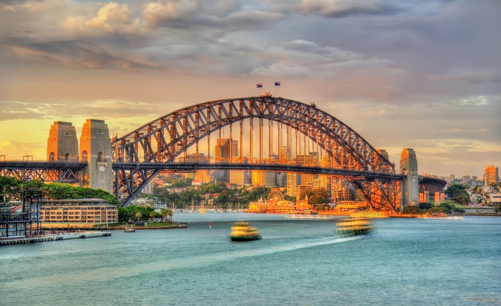Sidney Limanı Köprüsü, Avustralya 