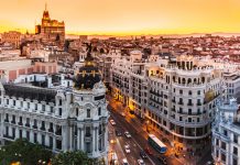 Lugares para Visitar en Madrid Madrid Şehir Manzarası