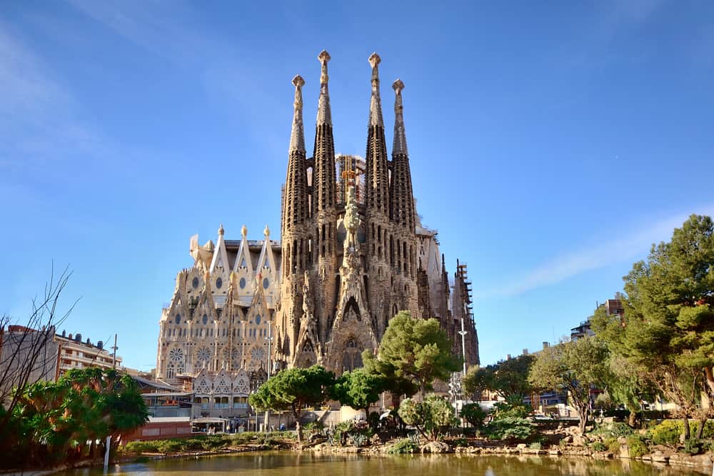 Sagrada Familia (Kutsal Aile) Bazilikası Barcelona