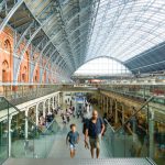 Pancras Uluslararası Tren İstasyonu, Londra, İngiltere