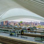 Liége-Guillemins Tren İstasyonu, Liege, Belçika