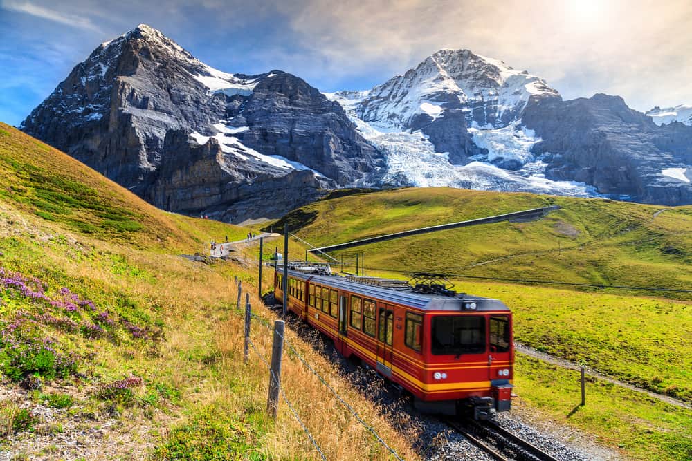 Jungfraujoch Tren İstasyonu, Interlaken, İsviçre