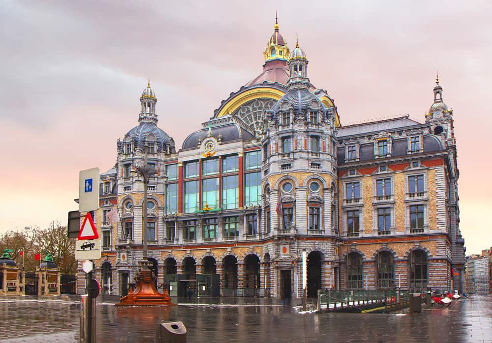 Antwerp Merkez Tren İstasyonu, Anvers, Belçika