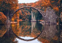 Dünyanın En Güzel Köprüleri (İnfografik) Rakotz Köprüsü Almanya