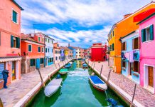 Dünyanın En Renkli Şehirleri (İnfografik) Burano, Venedik