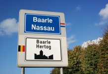 Dünyanın En İlginç Ülke Sınırları Hollanda - Belçika Sınırı Baarle