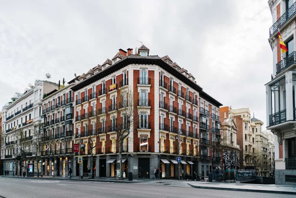 Calle de Serano Caddesi, Madrid, İspanya