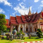 Wat Chalong Temple Bangkok Tayland