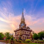 Wat Chalong Temple Bangkok Tayland