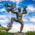 Vigeland Heykel Parkı Oslo Norveç