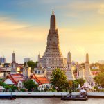 Wat Arun (Şafak Tapınağı) Bangkok, Tayland