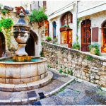 Grande Fontaine Saint Paul de Vance Fransa