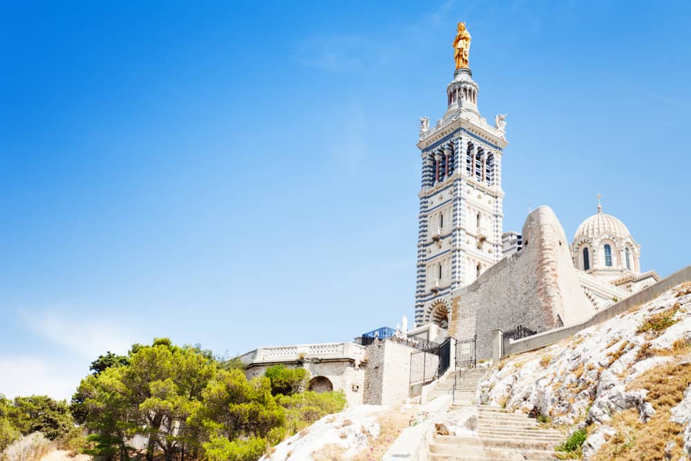 Notre Dame de la Garde Kilisesi Marsilya Fransa