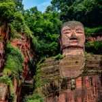 Leshan Dev Buda Heykeli Çin