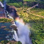 Victoria Şelaleleri, Zimbabwe – Zambiya Sınırı