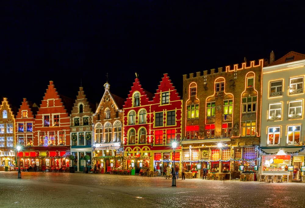 Brugge, Belçika Noel Pazarı
