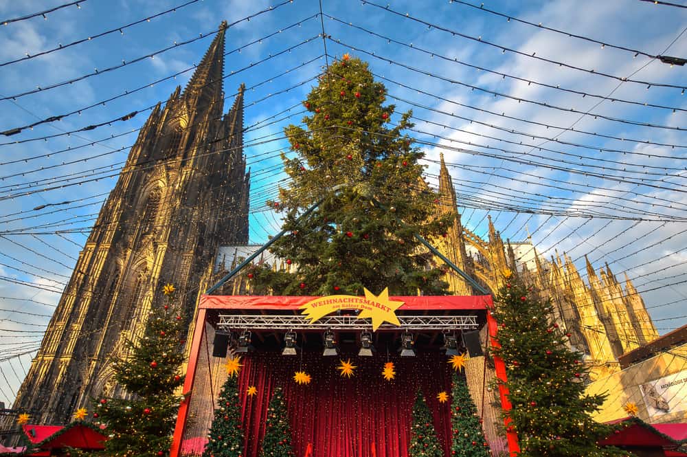 Köln Almanya Noel Pazarı