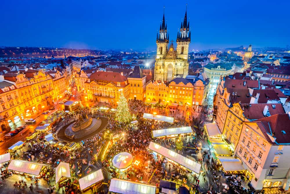 Prag, Çek Cumhuriyeti Noel Pazarı