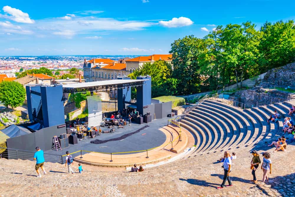Roma Arkeoloji Parkı (Theatre Gallo Romain) Lyon