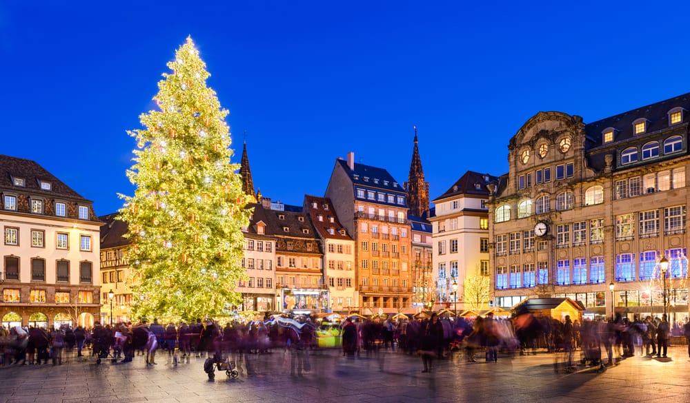 Strasbourg, Fransa Noel Pazarı