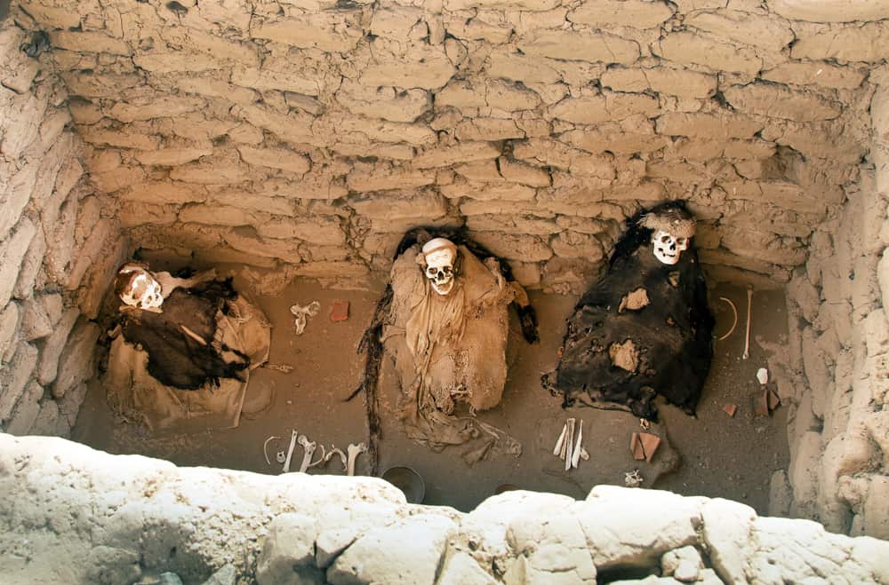 Chauchilla Mezarlığı, Nazca, Peru