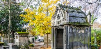 Tarihi 15 Mezarlık Pere Lachaise Mezarlığı, Paris, Fransa