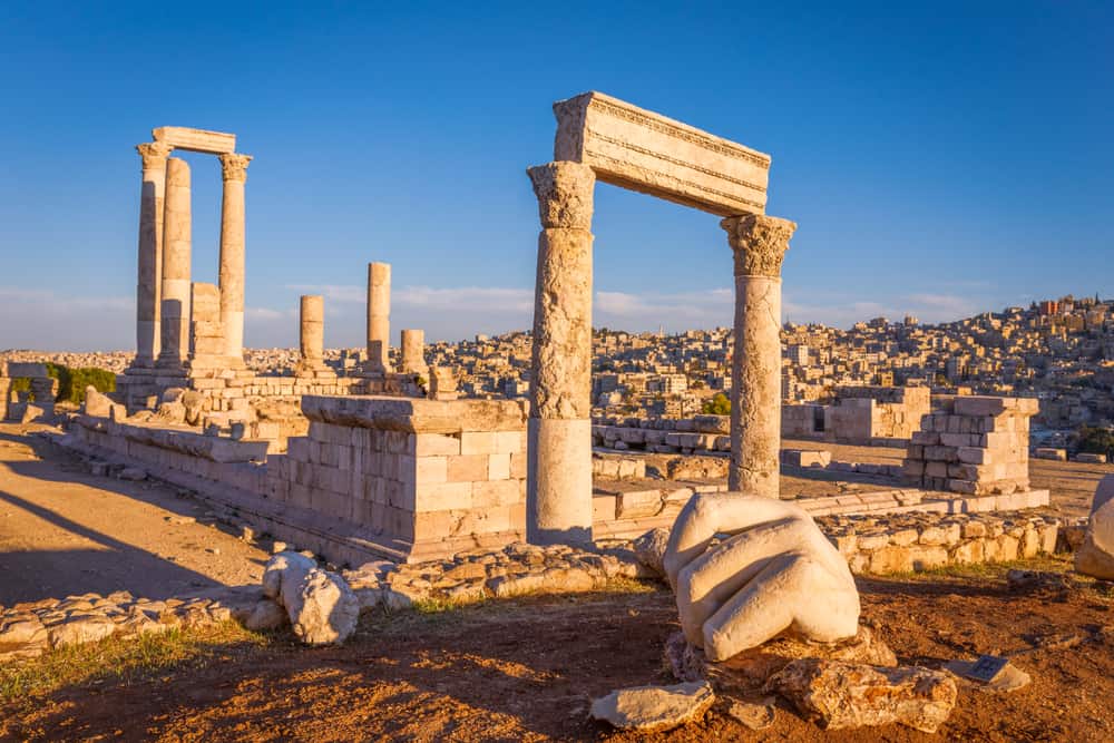 Roma Herkül Tapınağı Amman Ürdün