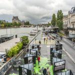 Berges de Seine Paris Fransa