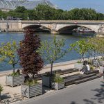 Berges de Seine Paris Fransa