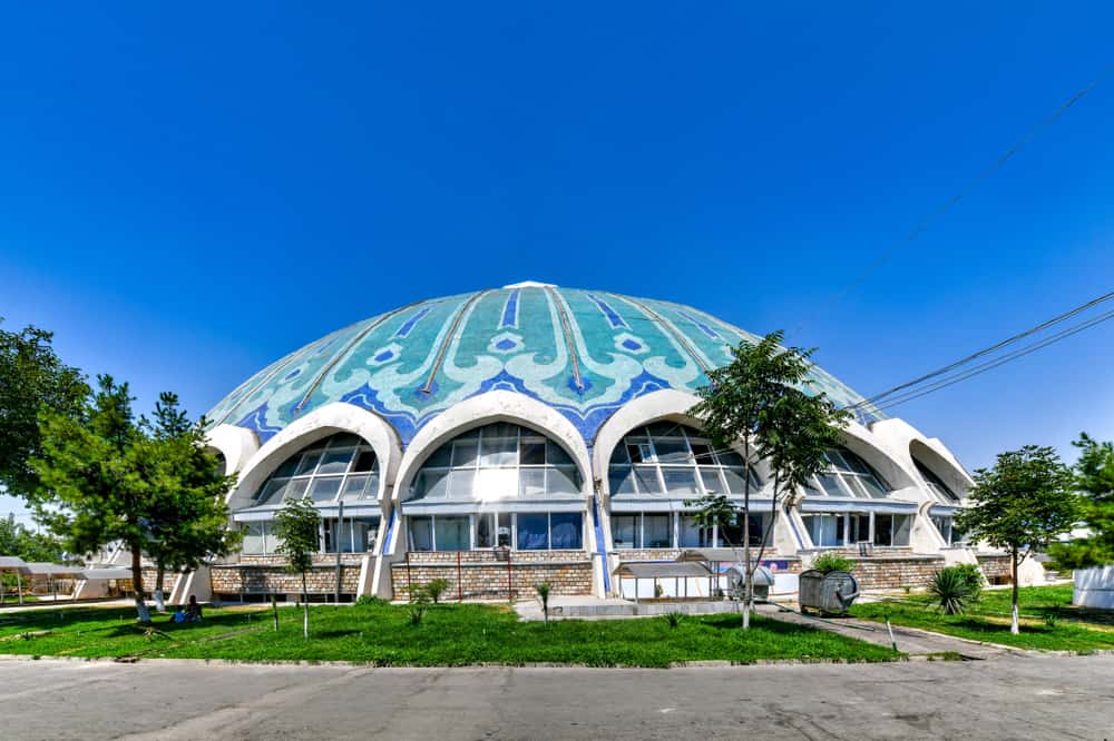 Chorsu Çarsısı Taşkent Özbekistan
