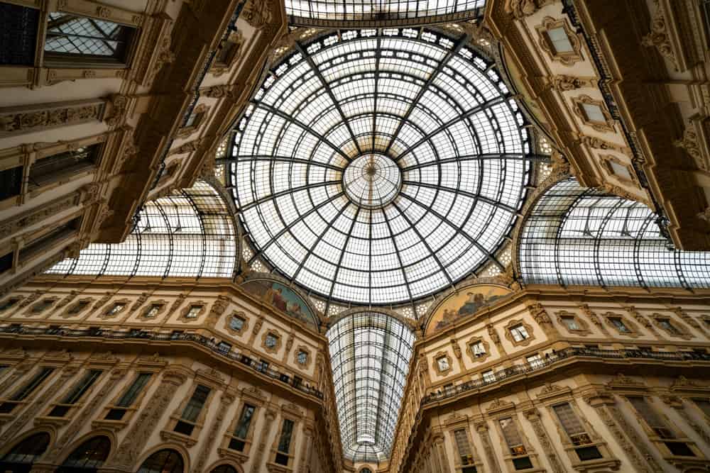 Galeria Vittorio Emanuele Milano İtalya