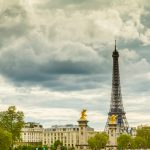 Le Champ de Mars Parkı Paris Fransa