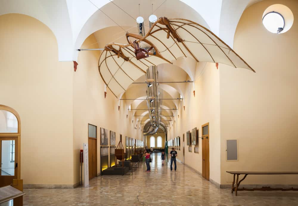 Leonardo da Vinci Bilim ve Teknoloji Müzesi Milano İtalya
