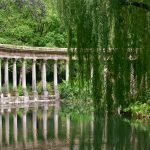 Monceau Parkı Paris Fransa