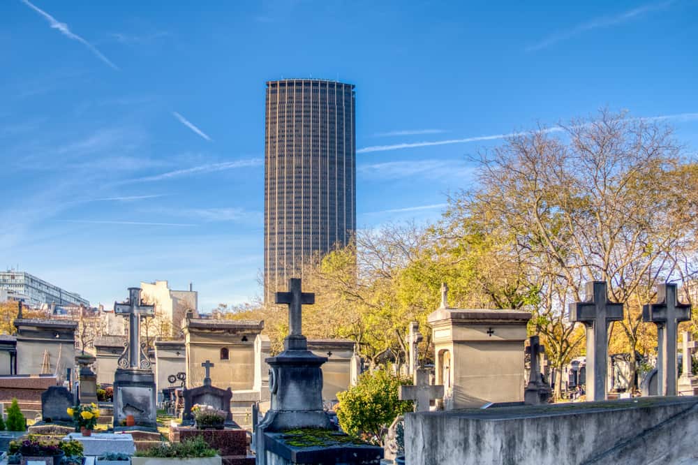 Montparnasse Mezarlığı Paris Fransa