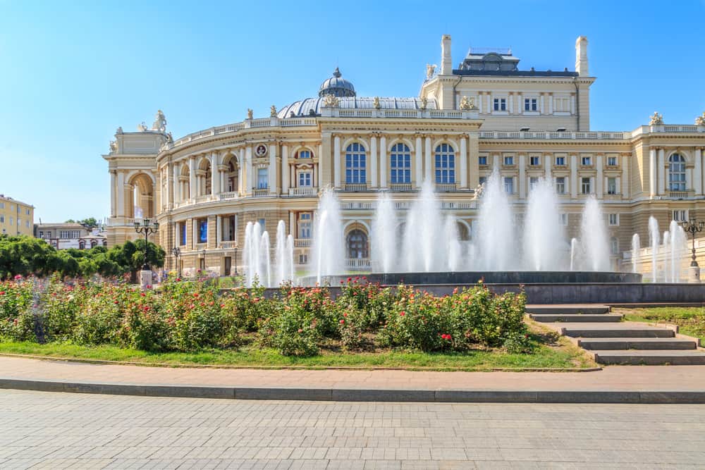 Odessa Opera Binası Ukrayna