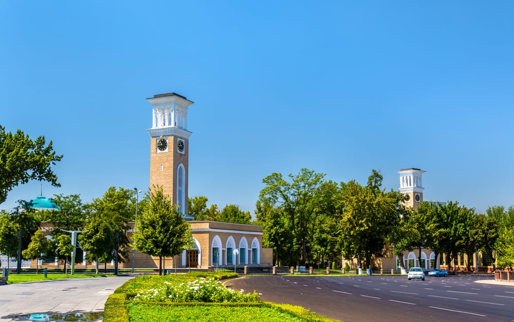 Taşkent Saat Kulesi Özbekistan