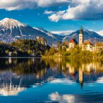 Bled Gölü Slovenya