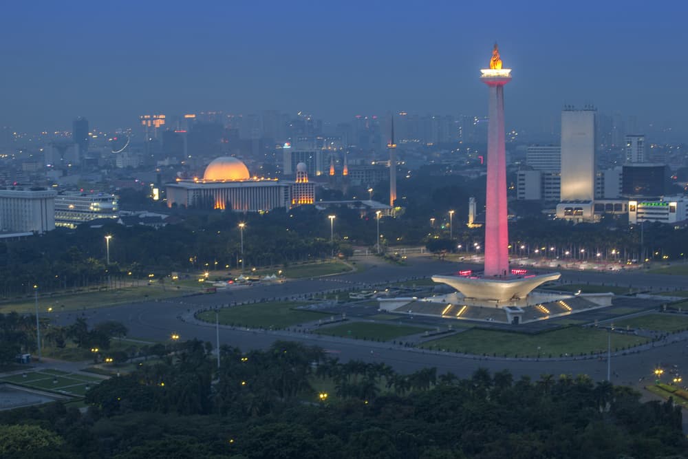 Jakarta Endonezya Merdeka Meydanı