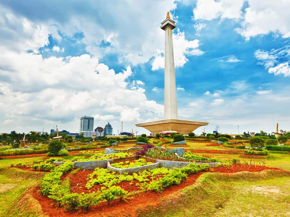 Merdeka Meydanı Jakarta Endonezya