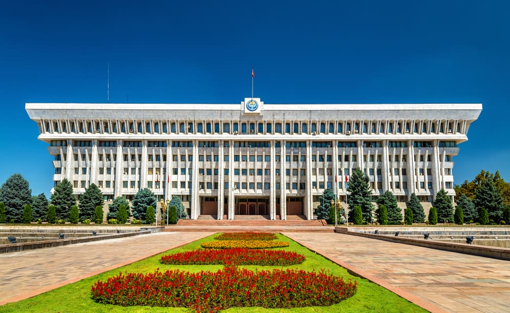 Parlamento Binası Bişkek Kırgızistan