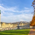 Saray Meydanı (Schlossplatz) Stuttgart Almanya