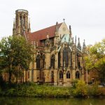 St. John Kilisesi (Johanneskirche) Stuttgart Almanya