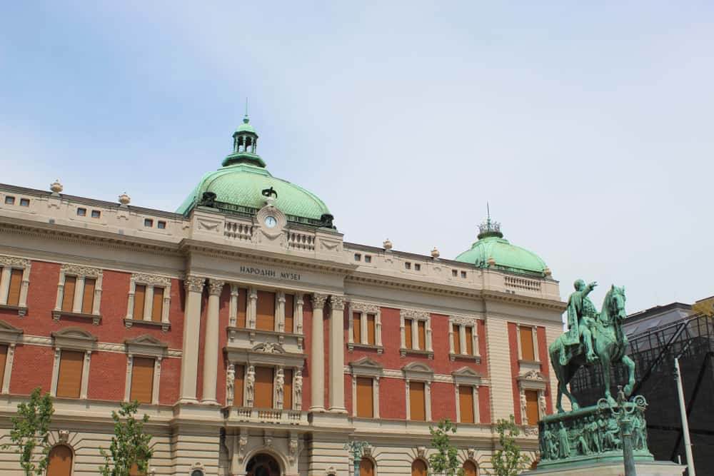 Ulusal Müze (Narodni Muzej) Belgrad Sırbistan