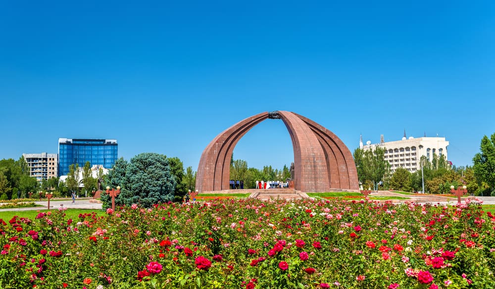 Zafer Meydanı Bişkek Kırgızistan